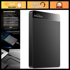 1TB Ultra Slim Portable External Hard Drive - USB 3.0, High-Speed Data Storage picture