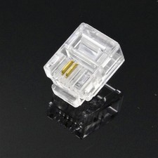 RJ11 6P2C Modular Plug Telephone ADSL Connector (10pcs) picture