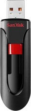 SANDISK 128GB Cruzer Glide USB 2.0 Flash Drive SDCZ60-128G-B35 Photos Videos picture