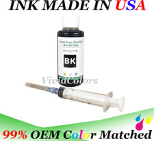 100ml black bulk refill ink for hp canon brother dell lexmark printers picture