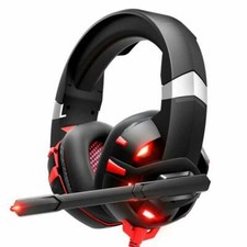 RUNMUS B07GRM747Y Gaming Headset - Black/Red picture