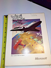 Microsoft Flight Simulator 4.0  new in pkg 1991 5.25