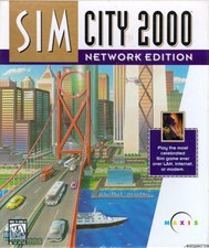 SimCity 2000 Network Edition PC CD build city disaster game play LAN, internet picture