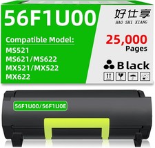 56F1U00 56F1U0E High Yield Toner Cartridge Replacement for Lexmark picture