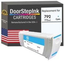 DoorStepInk Compatible Ink Cartridge for HP 792 775mL(CN706A) Cyan-USA picture