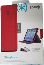 Speck StyleFolio Case Stand Apple iPad Air & iPad 5 Dark Poppy Red / Slate Grey picture