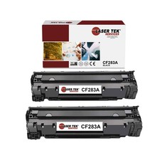 2Pk LTS 83A CF283A Black Compatible for HP LaserJet MFP M125a M125nw M126a Toner picture