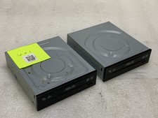 LOT OF 2 - ASUS DRW-24F1ST-29 SATA 24X DVD CD Writer Optical Burner Drive 5.25 picture