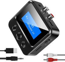 Bluetooth Receiver for Old Stereo, 3.5Mm AUX Bluetooth Audio Adapter for Stereo picture