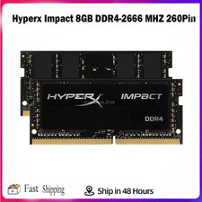 Hyperx Impact 8GB DDR4-2666 MHZ PC4-21300 1.2V SO-DIMM Laptop Memory Ram 260Pin picture