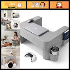 Large Ergonomic Lap Desk Pillow for Couch & Bed - Portable Laptop Stand picture