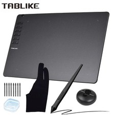 Graphics Tablet for Drawing with Stylus, USB, 8192 Pressure Levels - Tablike picture