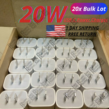 20X 20W USB-C Type C Quick Charger Power Adapter For iPhone 14 13 12 11 Pro LOT picture