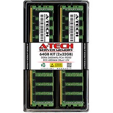 64GB 2x 32GB PC4-2400 LRDIMM Supermicro X10DRD-L X10QBL-4CT X11DPFR-S Memory RAM picture
