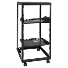 VEVOR 20U Open Frame Server Rack, 23''-40'' Adjustable Depth, Free Standing o... picture