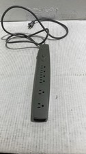 Heavy Duty 15A 125V 1875W Model 626 7 Outlet Surge Protector Power Strip Gray picture