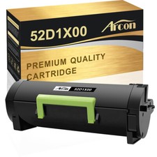  Compatible with Lexmark 52D1X00 Black Extra High Yield Toner Cartridge 1PK picture