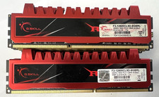 G.Skill Ripjaws 8GB (2x4GB) PC3-12800 DDR3-1600 RAM DIMM F3-12800CL9D-8GBRL picture