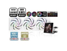 PCCOOLER CPS DT360 ARGB Display AIO CPU Liquid Cooler, 360mm Radiator, 320W TDP, picture