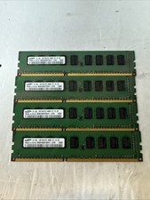 Lot of 4 Samsung 1GB DDR3 PC3-8500E ECC UDIMM RAM M391B2873EH1-CF8 picture