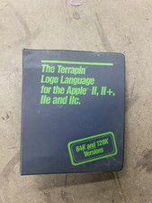 The Terrapin Logo Language Manual for the Apple II  1982 Ring Binder picture