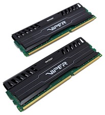 Patriot Viper 3 8GB Kit (2x4GB) PC3-12800 DDR3-1600 Desktop RAM DIMM PV38G160C9K picture