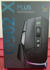 Logitech G502 X PLUS Lightspeed Wireless Gaming Mouse Black Brand New picture