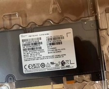 HPE Samsung PM1735 6.4TB SSD PCIE 4.0 NVME MZ-PLJ6T40 MZPLJ6T4HALA -00AH3 picture