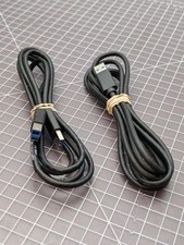 *Lot of 2* USB 3.0 SS Type A Male to B Male Cable Cord Printer Scanner 2M Long picture