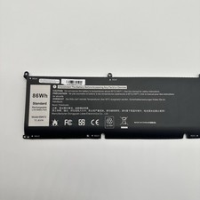 69KF2 86Wh 11.4V Laptop Battery 7544mAh Genuine Lightly Used Tested picture