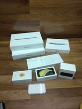 Lot of 7 Empty Apple Product Boxes OEM Great Condition - Apple Watch MacBook Air picture