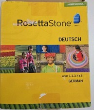 Rosetta Stone German Level 1-5 Audio Homeschool Language Software No Headphones picture
