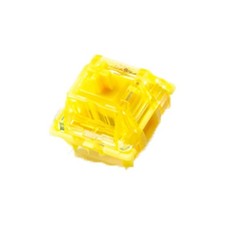 110 PCS Phantom Yellow Keyboard Switches RGB LED Linear 50gf Key Switch MX picture