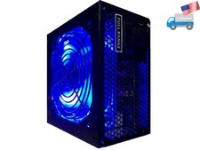 New HIGH POWER® 550-Watt Quiet LED Fan Desktop PC Graphic Card Upgrade Supply picture