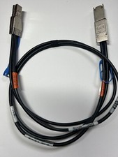 EMC MOLEX AMPHENOL OEM P/N 038-000-256-00, SFF-8088 to Mini SAS HD SFF-8644, 1M picture