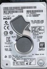 HGST   HTS541010A  7E630 Hard Drive with 1TB picture