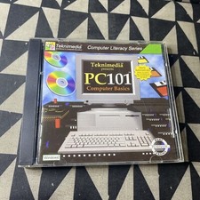 TEKNIMEDIA PC100 Computer BASICS COMPUTER LITERACY SERIES CD ROM picture