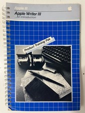 Vintage 1980 Apple III Apple Writer III …An Introduction Apple Product #C3Z0001 picture