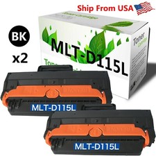 2 PK MLT-D115L 115L Black Toner Cartridge for 2870FW 2870FD 2880FW picture
