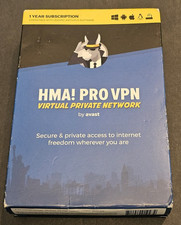 HMA Pro VPN 1 Year Subscription By Avast 5 Simultaneous Devices Connection picture