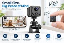 4K Mini WiFi Security Camera AI Detection Night Vision 100-Day Standby Battery picture