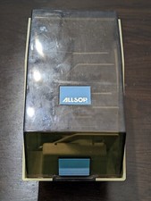 ALLSOP 3.5 Floppy Disk Storage Box Case Holder w Keys Vintage Retro Computer picture