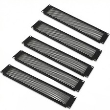 5PCS 1U/2U/4U Blank Rack Mount Panel Spacer with Venting for 19'' Server Rack picture