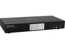 IOGEAR 2-Port 4K Dual View KVMP Switch with HDMI Connection, USB 3.0 Hub and Aud picture