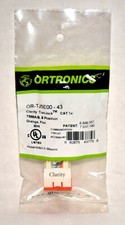 (LOT OF 14) ORTRONICS OR-TJ5E00-43 Clarity 5E TracJack T568A/B 8 Position – Oran picture