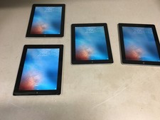 4x Lot of Apple iPad 2nd Gen A1395 16GB Vintage Obsolete iOS 9.3.5 UNLOCKED #21 picture