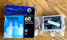 NOS Genuine Epson 60 Inkjet Cyan #T060220 Standard Capacity  Exp 04/2016 picture