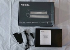 24 Port PoE Ethernet Switch Unmanaged, 24 Port PoE+@400W, 2 Gigabit Uplink Ports picture