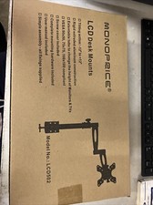 NEW Monoprice LCD-502 Adjustable Tilting Desk Mounts  picture