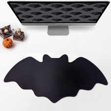 Gothic Bat Mouse Pad Large Gaming Desk Mat Spandex Surface 15.7 x 30 Inches picture